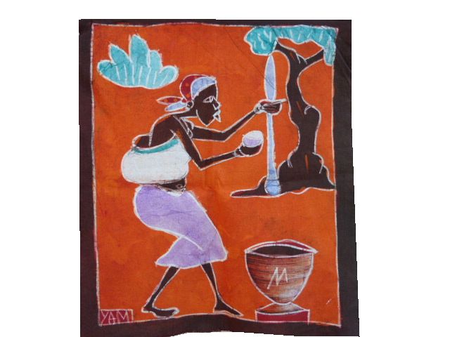 batik artisanal d'Afrique