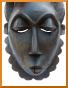 masque traditionnel d'Afrique