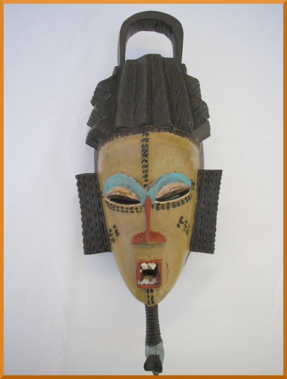 Masque africain Gouro 08MA6