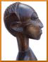 sculpture de femme africaine