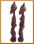 sculpture de couplee africain