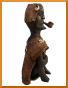 sculpture d'homme africain