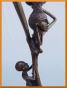 statuette artisanal africaine