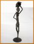 Bronze personnage Apiculteur africain 10BZP24